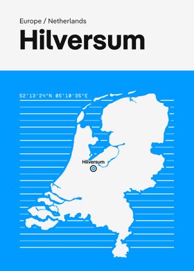 Hilversum City Map