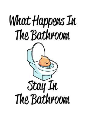 Funny Bathroom Posters