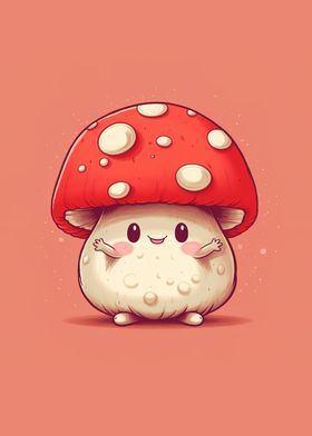 mushroom cute 