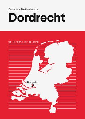 Dordrecht City Map