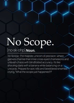 No scope word definition