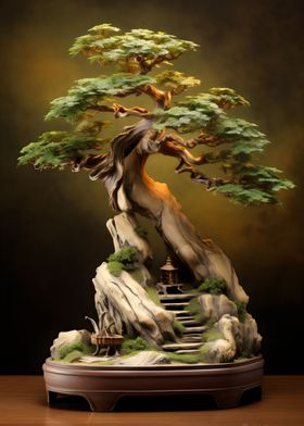 Bonsai Tree Art Japanese 