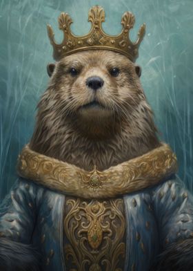 Anthropomorphic Sea Otter