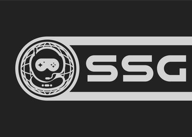 SSG Logo Letters BnW