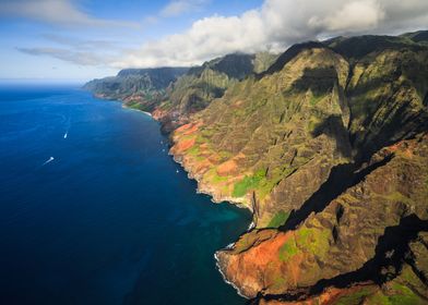 Na Pali coast Kauai Hawaii