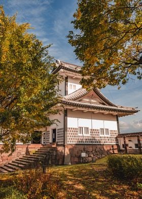 Japanese Garden in Autumn