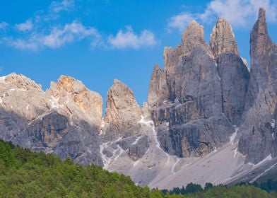 Mountains Dolomites Rock