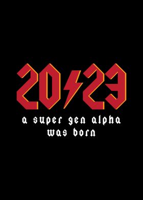 Gen Alpha 2023