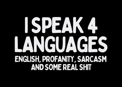 I Speak Four Languages