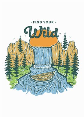 Find Your Wild Waterfall 