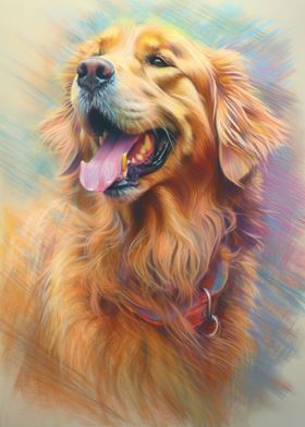 Golden Retriever Sketch