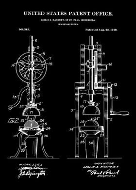 Lemon Squeezer Patent