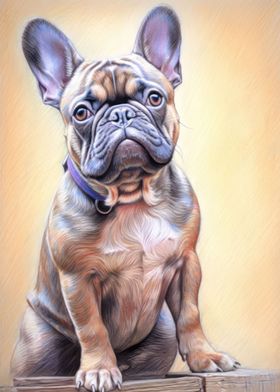 French Bulldog Sketch