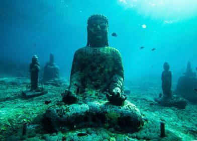 Underwater Buddha