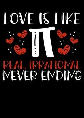 Love is like pi