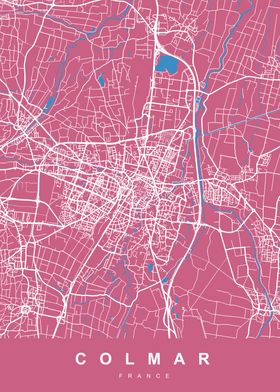 MAP COLMAR FRANCE