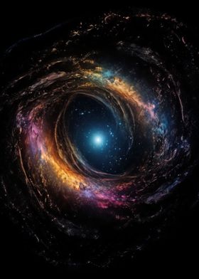 Black Hole Colorful