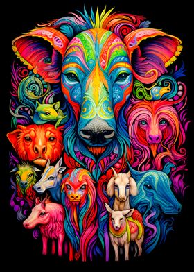 Psychedelic Animals