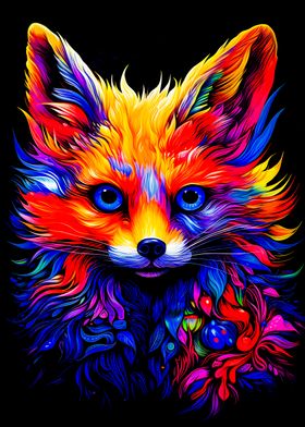 Psychedelic Fox Vibrant