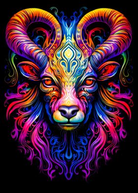 Psychedelic Goat Vibrant