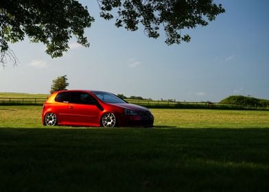 Candy Red MK5 Golf