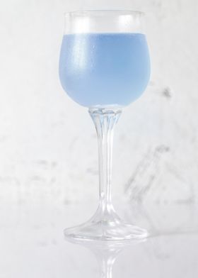 Glass of Aviation cocktail