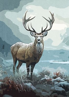 Vintage Deer