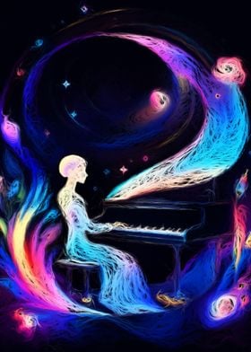 Illuminated Piano Soul