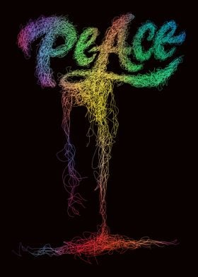 Peace Colorful 