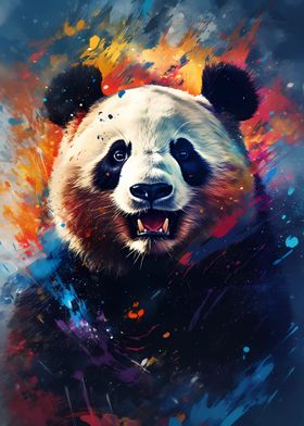 Panda Colorful