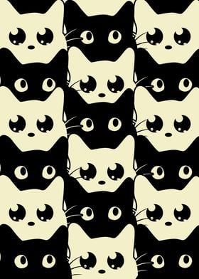 Black and White Cat 5