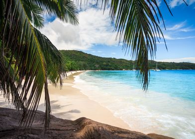 Lazio beach Seychelles