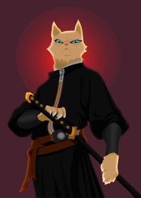 cat samurai