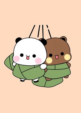 two cute bears