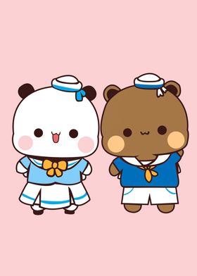 two cute bears