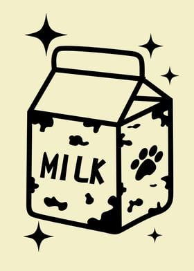 Cat Milk Box