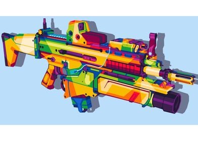 FN SCAR with FN40GL