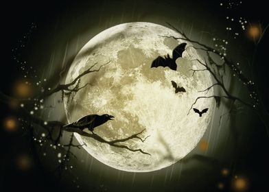 halloween with bats