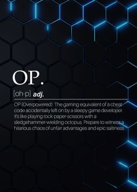 Overpowered word defintion