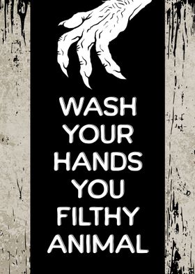 Wash Your Hands Funny Loo