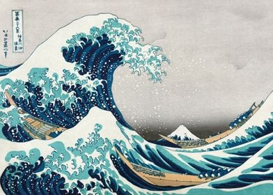 The Great Wave off