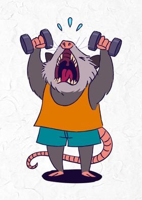 Muscular Opossum