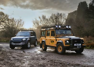 Land Rover Defender v8 Tro