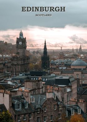 Edinburgh Travel POSTER