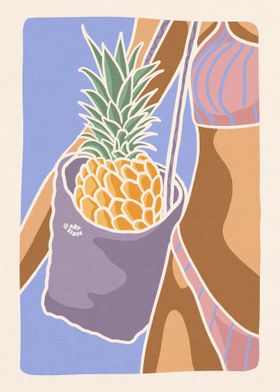Pineapple girl