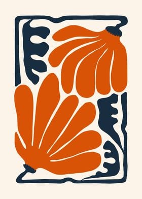 Matisse minimal floral art