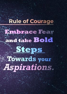 Rule of Courage