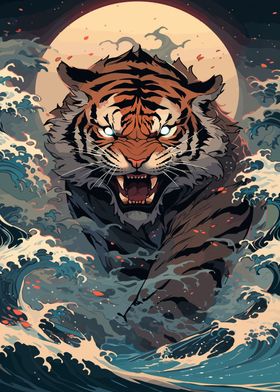 Eye of the Tiger Soundwave Art Poster by Survivor – Printawave