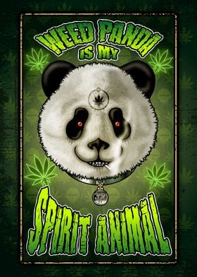Weed Panda Spirit Animal