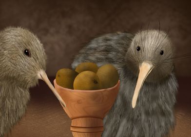 Staring into Kiwis